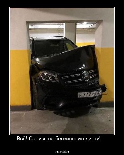 Всё! Сажусь на бензиновую диету!    