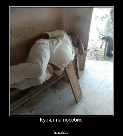 Купил на пособие