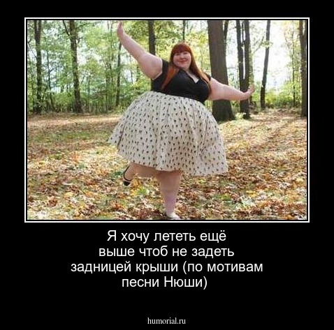 Я хочу лететь ещё выше чтоб не задеть задницей крыши (по мотивам  песни Нюши)