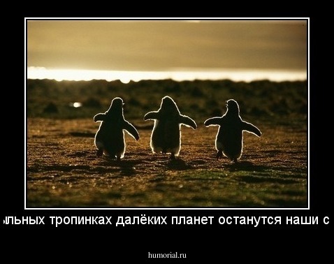 ...на пыльных тропинках далёких планет останутся наши следы...