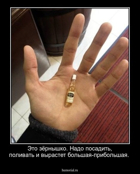 Это зёрнышко. Надо посадить, поливать и вырастет большая-прибольшая.