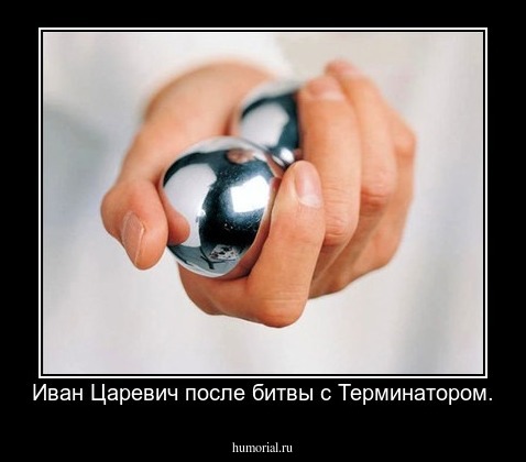 Иван Царевич после битвы с Терминатором.