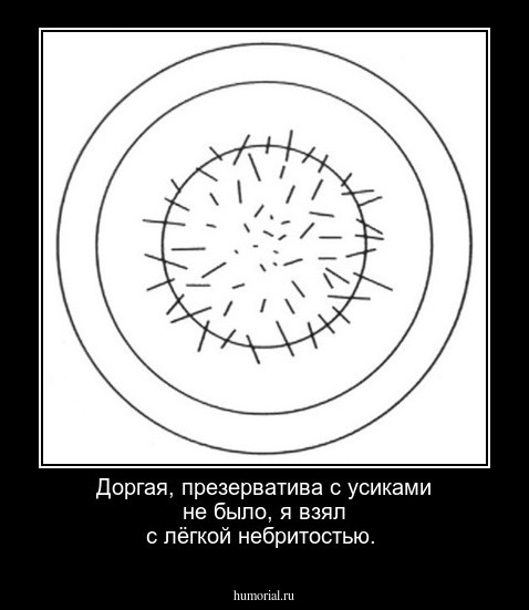 Доргая, презерватива с усиками не было, я взял с лёгкой небритостью.