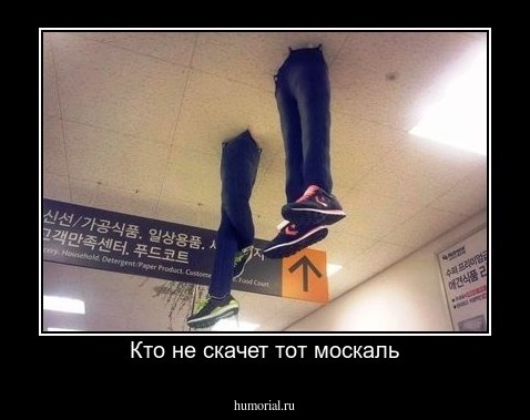 Кто не скачет тот москаль