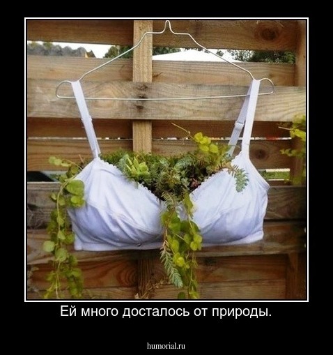 Ей много досталось от природы.