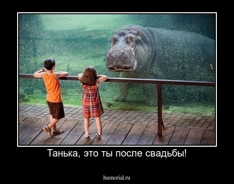 Танька, это ты после свадьбы!