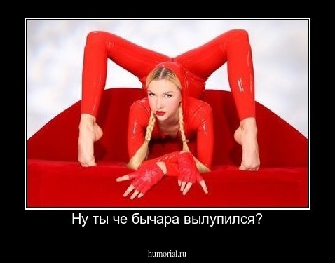 Ну ты че бычара вылупился?