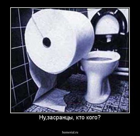 Ну,засранцы, кто кого?