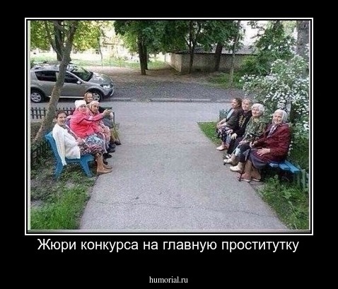 Жюри конкурса на главную проститутку