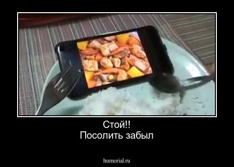Стой!!
Посолить забыл