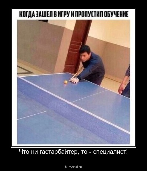 Что ни гастарбайтер, то - специалист!