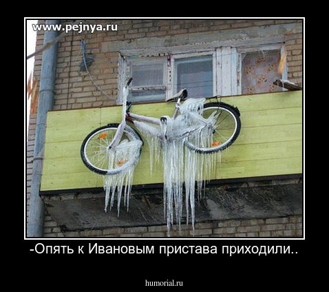 -Опять к Ивановым пристава приходили..