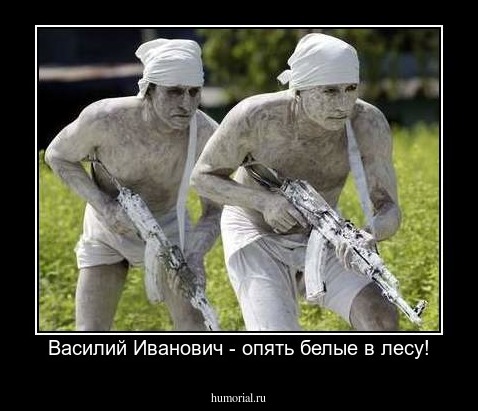 Василий Иванович - опять белые в лесу!