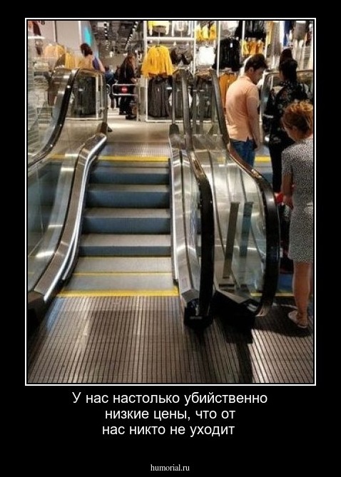 У нас настолько убийственно низкие цены, что от нас никто не уходит