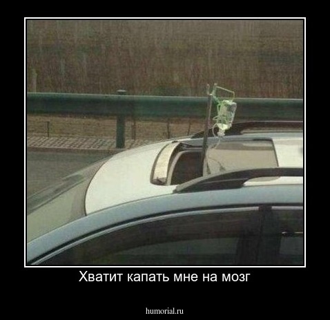 Хватит капать мне на мозг