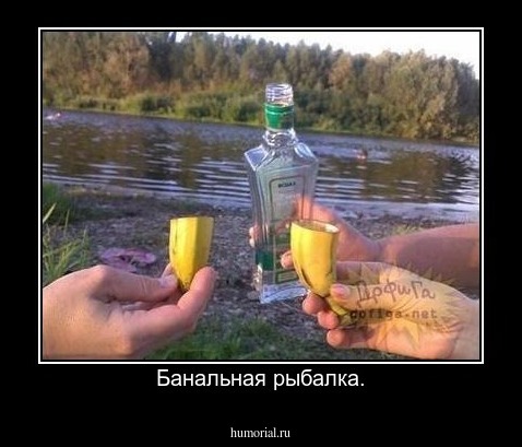 Банальная рыбалка.