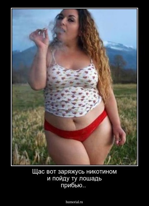 Щас вот заряжусь никотином и пойду ту лошадь прибью..