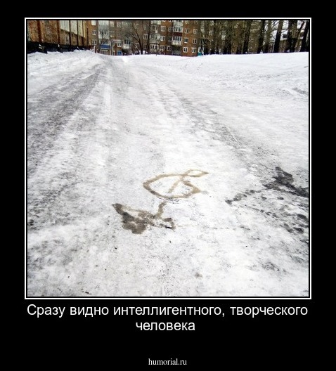 Сразу видно интеллигентного, творческого человека