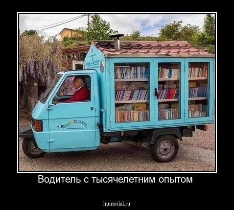 Водитель с тысячелетним опытом 