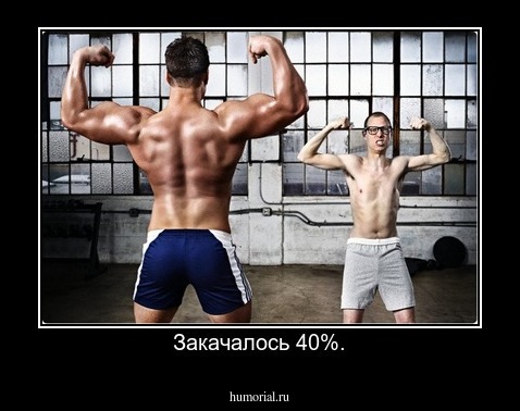 Закачалось 40%.