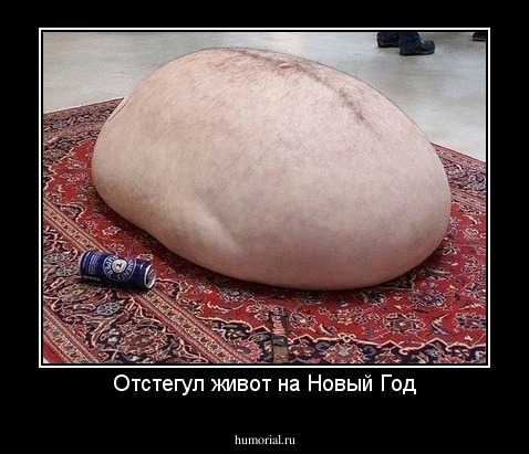 Отстегул живот на Новый Год