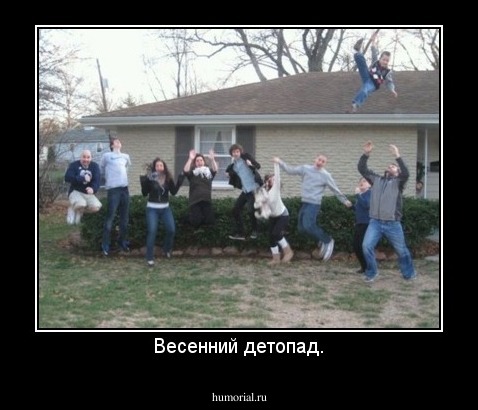 Весенний детопад.