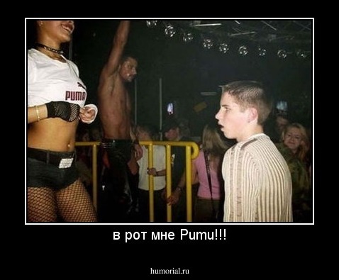 в рот мне Pumu!!!