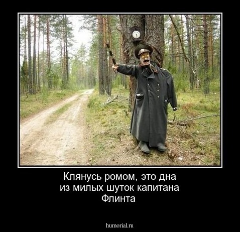 Клянусь ромом, это дна из милых шуток капитана Флинта