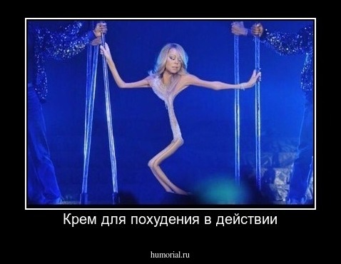 Крем для похудения в действии