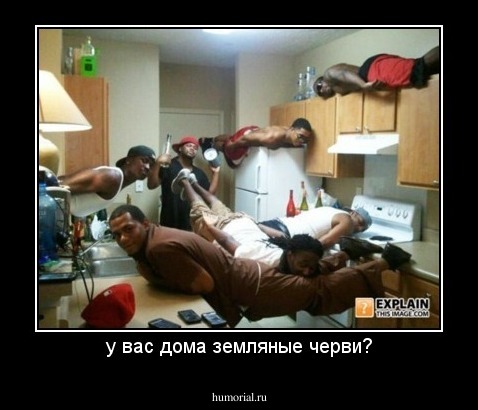 у вас дома земляные черви?