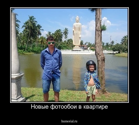 Новые фотообои в квартире