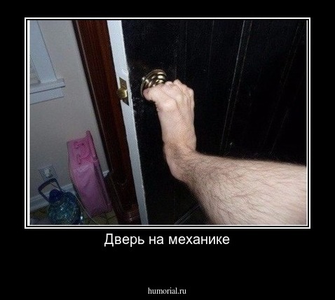 Дверь на механике
