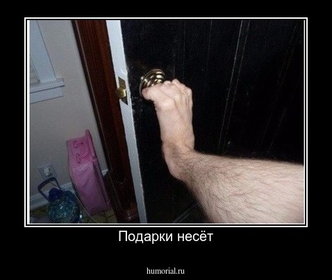 Подарки несёт
