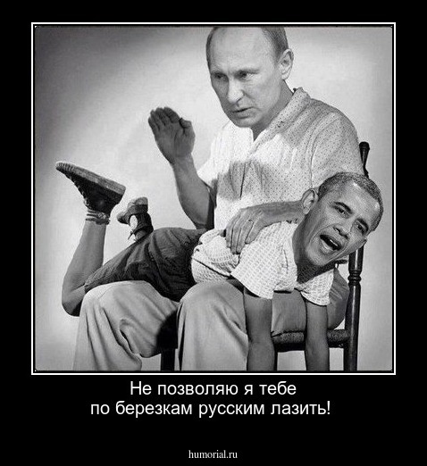 Не позволяю я тебе по березкам русским лазить!