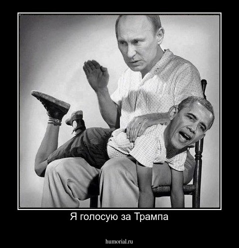 Я голосую за Трампа