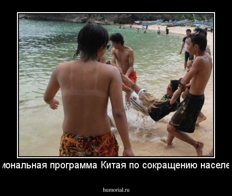 Национальная программа Китая по сокращению населения.
