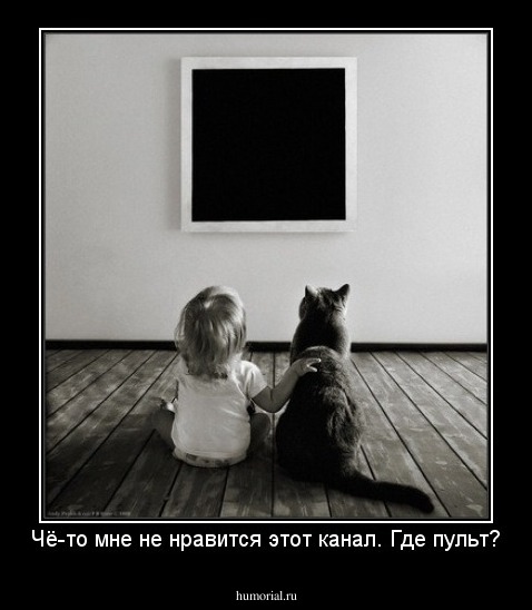 Чё-то мне не нравится этот канал. Где пульт?