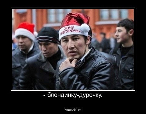 - блондинку-дурочку.