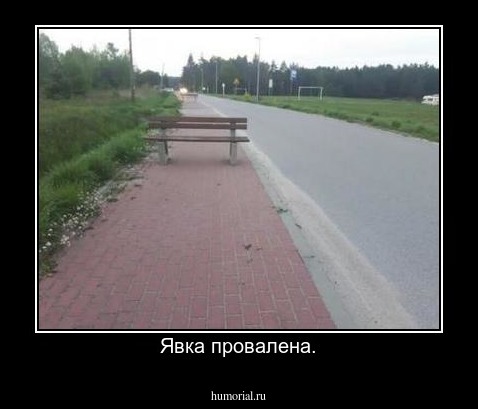 Явка провалена.