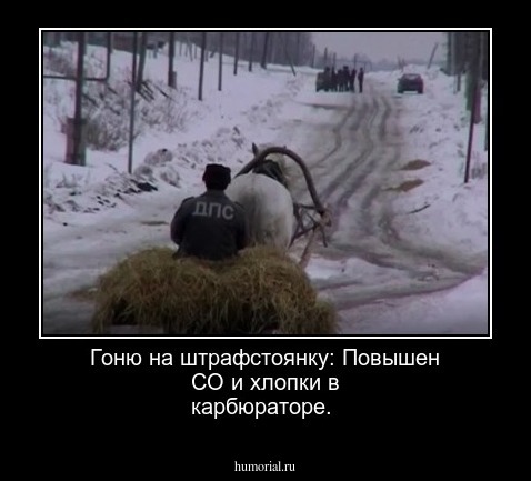 Гоню на штрафстоянку: Повышен СО и хлопки в карбюраторе.
