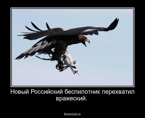 Новый Российский беспилотник перехватил вражеский.