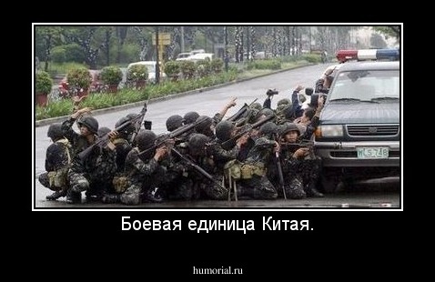 Боевая единица Китая.