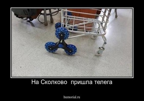 На Сколково  пришла телега