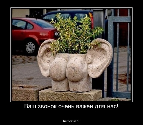 Ваш звонок очень важен для нас!