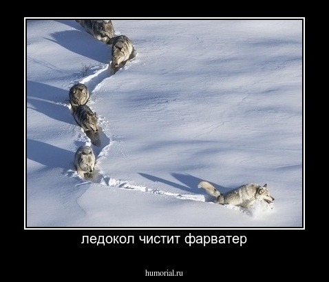 ледокол чистит фарватер