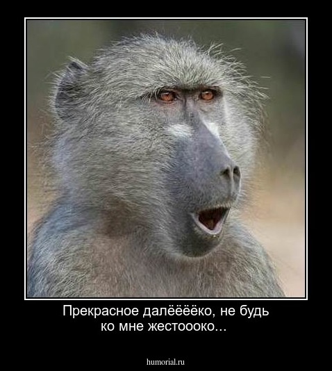Прекрасное далёёёёко, не будь ко мне жестоооко...