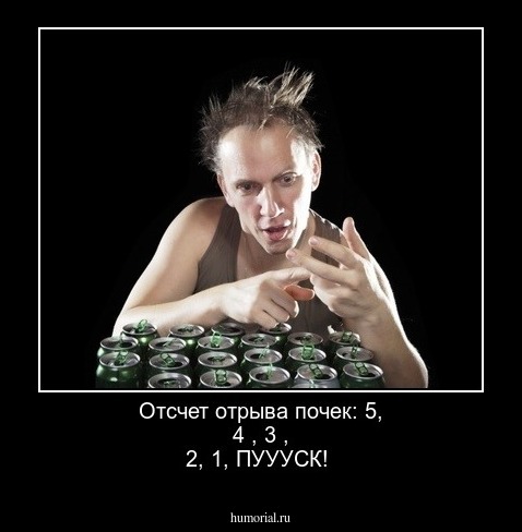 Отсчет отрыва почек: 5, 4 , 3 , 2, 1, ПУУУСК!