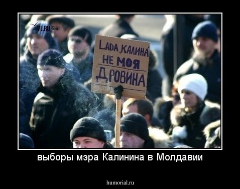 выборы мэра Калинина в Молдавии