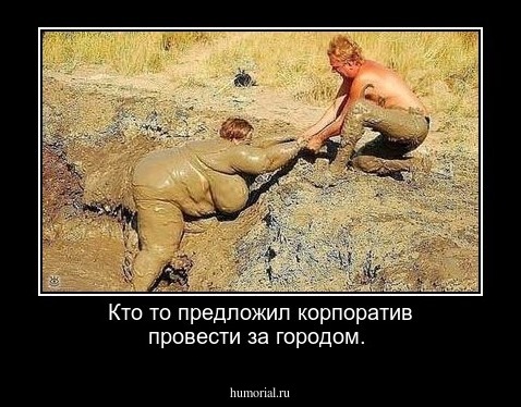 Кто то предложил корпоратив  провести за городом.