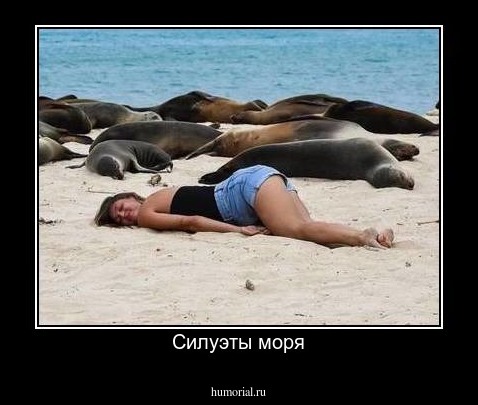 Силуэты моря